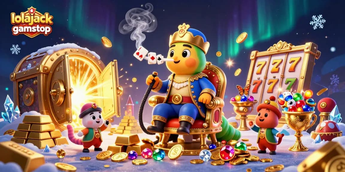 Engage with thrilling games at lolajack casino gamstop, surrounded by gold and jewels!