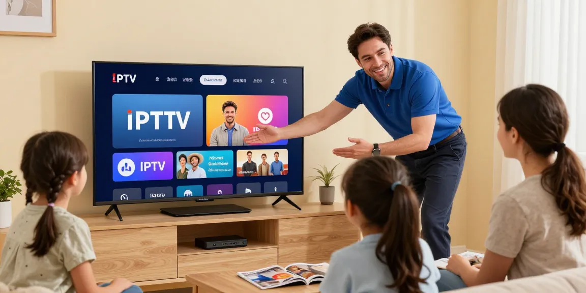 British IPTV setup by trusted local technician ensuring family satisfaction.