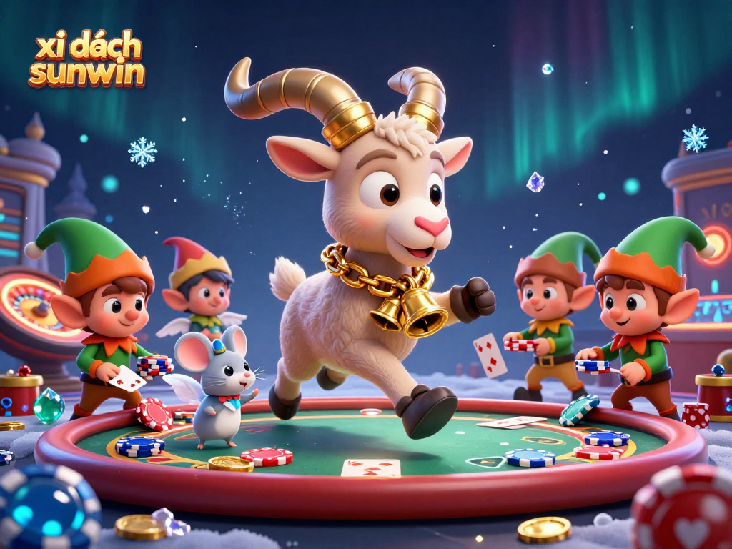 Experience xi dách sunwin as cartoon characters transform a live casino scene into a vibrant gaming paradise.