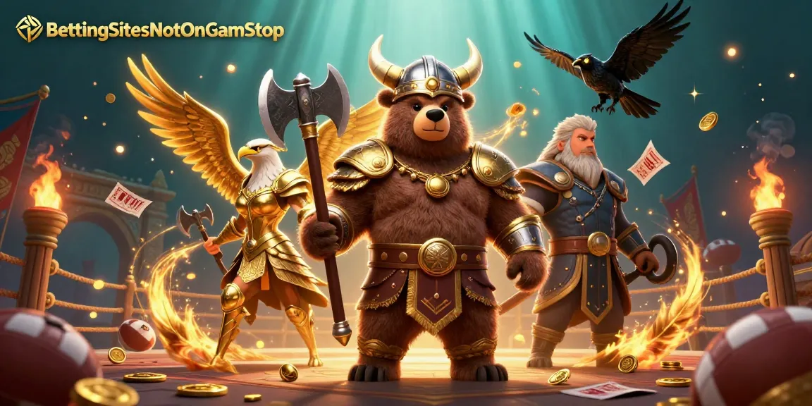 Engage with BettingSitesNotOnGamStop using dynamic sports symbols and legendary characters.