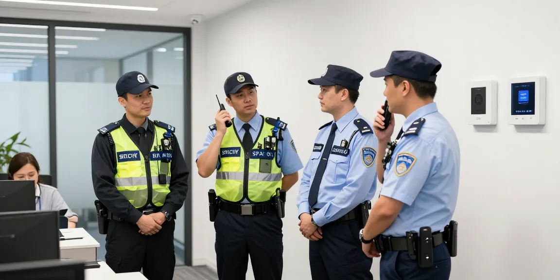 Private Security: Trusted local professional ensuring safety in London corporate office.