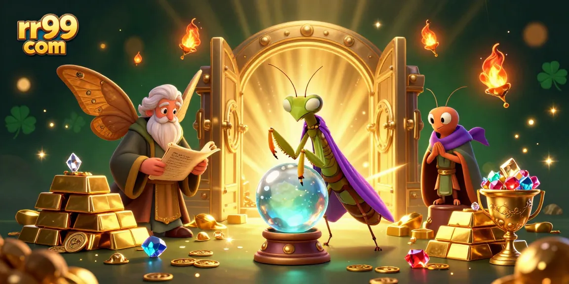 Engage with the enchanting rr99 com fortune teller scene, revealing treasures and luck!