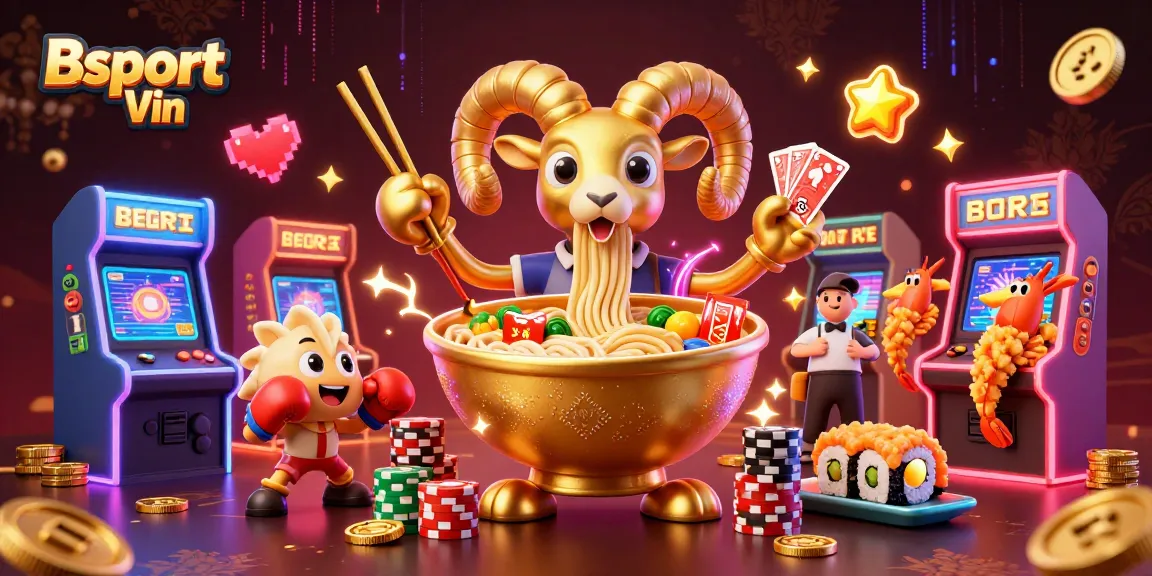 Experience Bsport Vin's vibrant casino action with unique characters and dynamic gaming elements